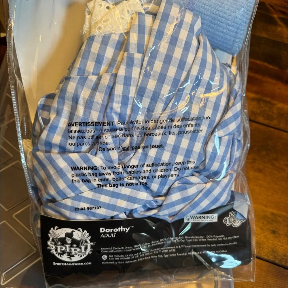 Spirit Dorothy Costume Set | Wizard of Oz| Womens - Picture 3 of 3